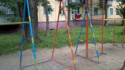 Площадка для воркаута в городе Хабаровск №2298 Маленькая Современная фото